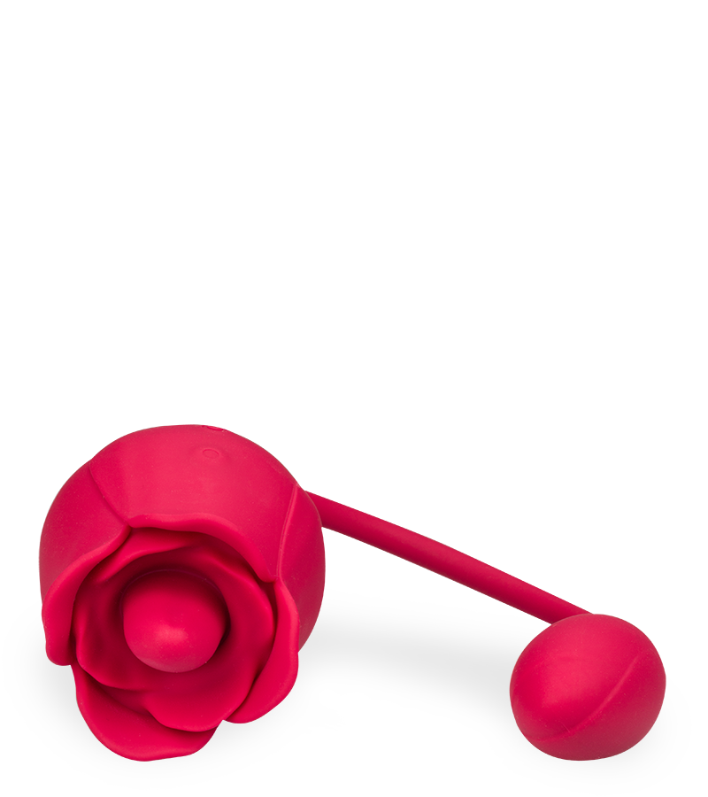 Klitorisstimulator mit Vibroei Blooming