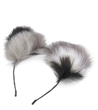 Laden Sie das Bild in den Galerie-Viewer, Kostüm-Set aus Kunstfell Katze