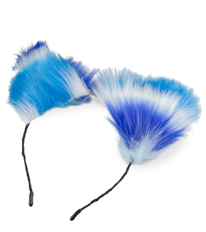 Kostüm-Set aus Kunstfell Katze