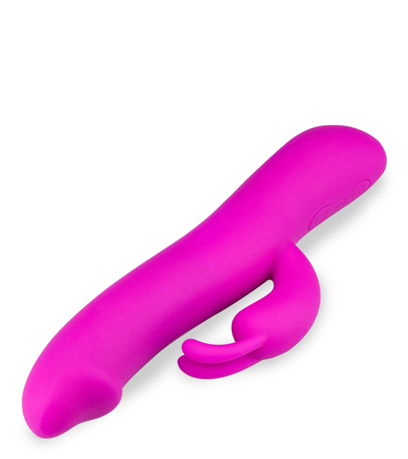 Kraftvoller Rabbit-Vibrator und Pulsator