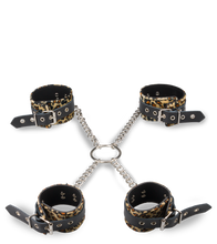 Laden Sie das Bild in den Galerie-Viewer, Kreuzfessel für Hand- &amp; Fußgelenke