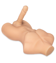 Laden Sie das Bild in den Galerie-Viewer, Männliche Silikonpuppe mit großem Dildo Theo