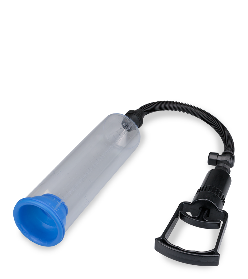 Manuelle Penispumpe mit Vagina-Aufsatz Foster