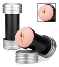 Laden Sie das Bild in den Galerie-Viewer, Manueller Double-Hole-Masturbator Trudy