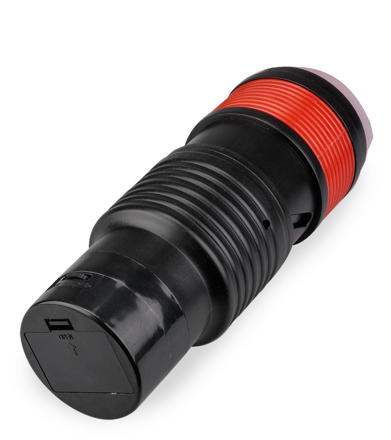 Manueller Teleskop-Masturbator mit Vibration