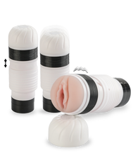Laden Sie das Bild in den Galerie-Viewer, Manueller Teleskop-Masturbator mit Vibration