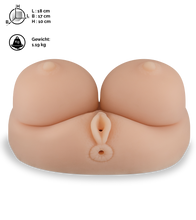 Laden Sie das Bild in den Galerie-Viewer, Masturbator Anus, Vagina und große Brüste