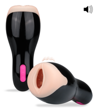 Laden Sie das Bild in den Galerie-Viewer, Masturbator mit 12 Vibrationsmodi und Audiofunktion