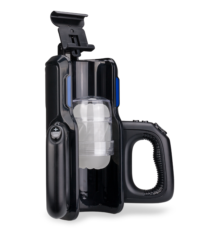 Masturbator mit Griffen und Smartphone-Halterung Prodigious Pro