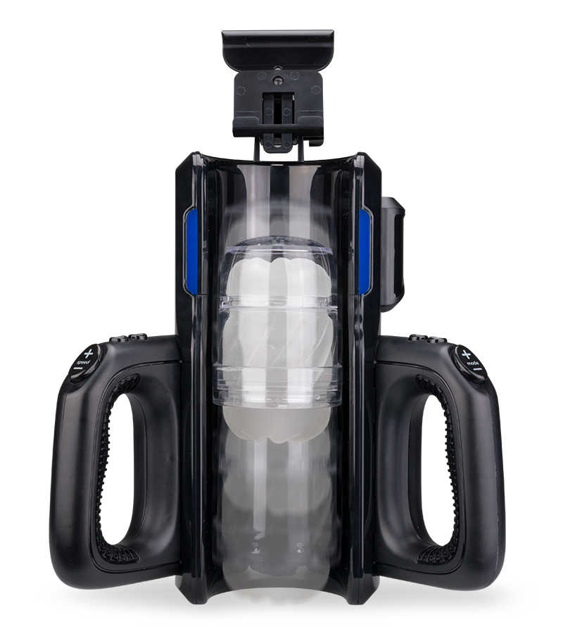 Masturbator mit Griffen und Smartphone-Halterung Prodigious Pro