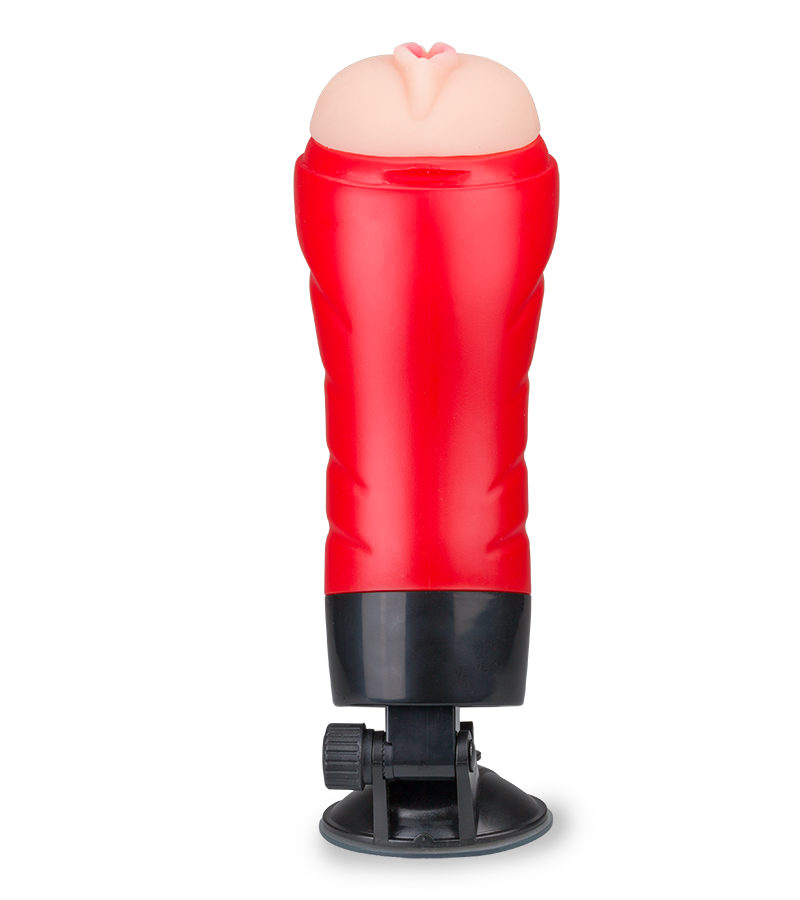 Masturbator mit künstlicher Vagina und Gelenk-Saugfuß