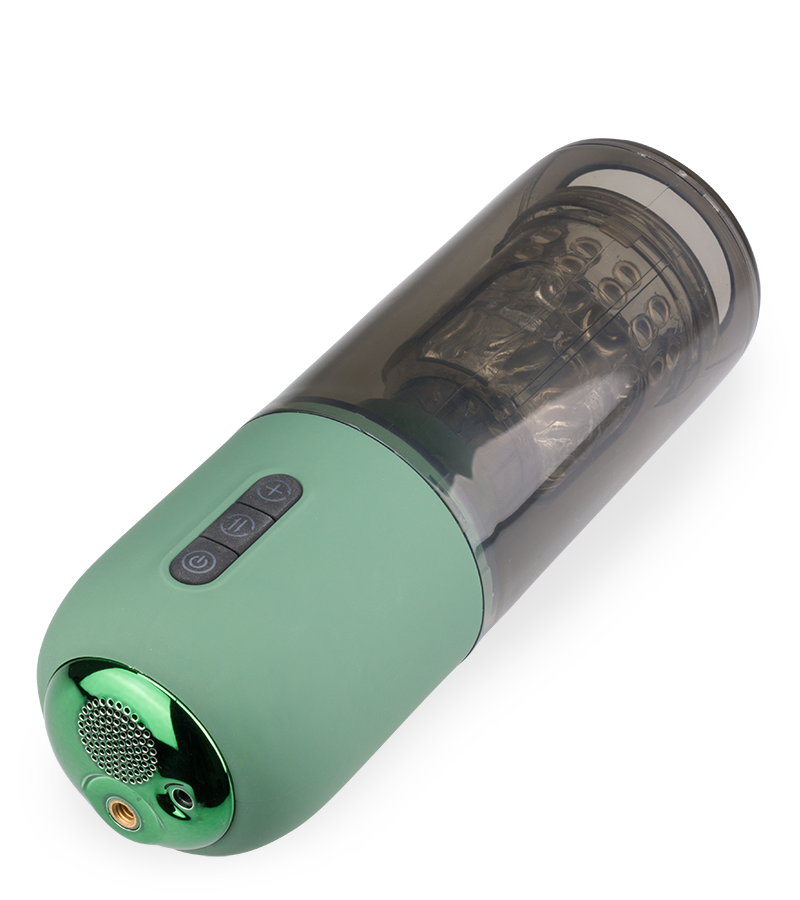 Masturbator mit Stoß- und Rotationsfunktion Wilo