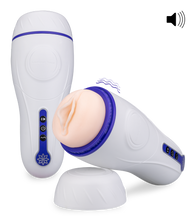 Laden Sie das Bild in den Galerie-Viewer, Masturbator mit Vibration und Audiofunktion Favour