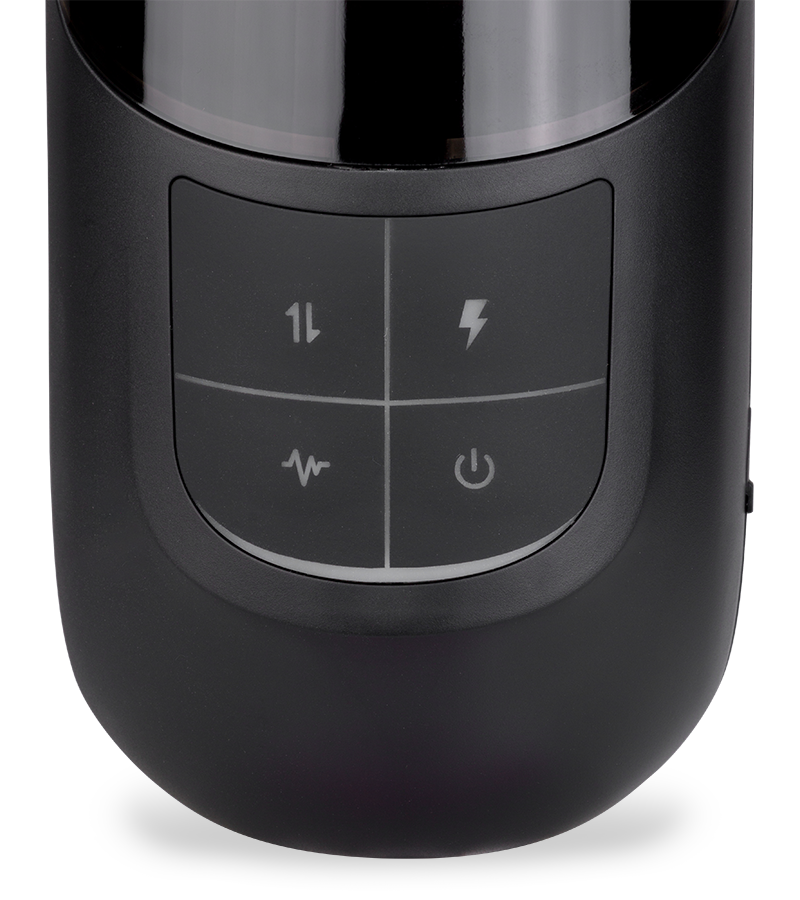 Masturbator mit Vibrations- und Stoßfunktion Loch Ness