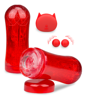 Masturbator mit vibrierenden Kugeln Skylight