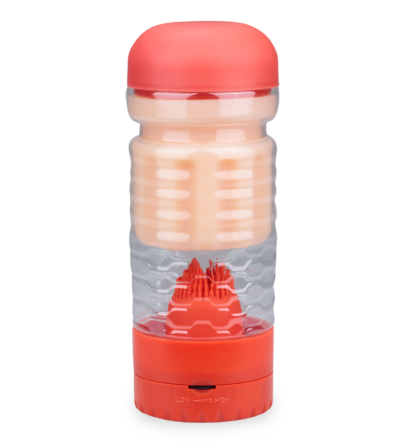 Masturbator mit vibrierender Zunge