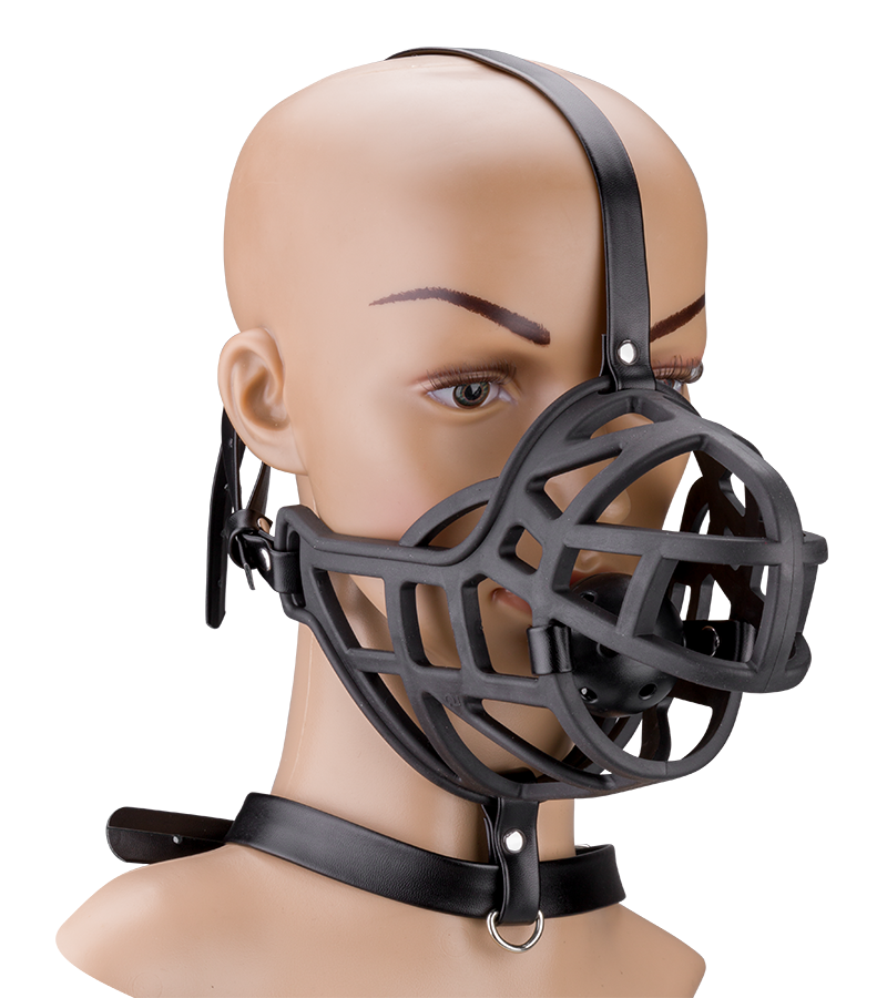 Maulkorb mit abnehmbarem Gagball