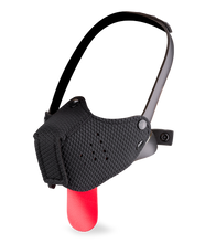 Laden Sie das Bild in den Galerie-Viewer, Maulkorb mit Zunge Puppy Play