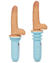 Laden Sie das Bild in den Galerie-Viewer, Mini-Sexmaschine mit Saugnapfdildo