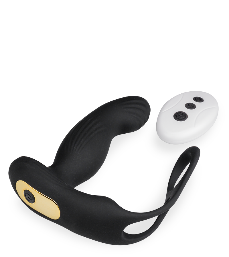 Multifunktionaler Prostata-Stimulator mit Cockringen Hubert