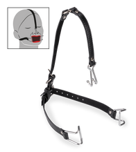 Laden Sie das Bild in den Galerie-Viewer, Mund- und Nasenspreizer aus Kunstleder und Metall