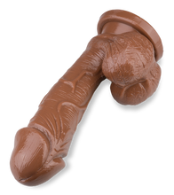 Laden Sie das Bild in den Galerie-Viewer, Naturdildo mit Saugnapf 19 cm