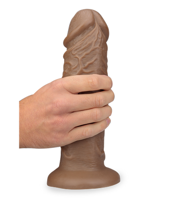 Naturdildo mit XXL-Schaft 6,3 cm