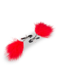 Laden Sie das Bild in den Galerie-Viewer, Nippelklammern mit Federn