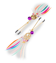 Laden Sie das Bild in den Galerie-Viewer, Nippelklemmen mit Glöckchen Rio