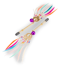 Laden Sie das Bild in den Galerie-Viewer, Nippelklemmen mit Glöckchen Rio