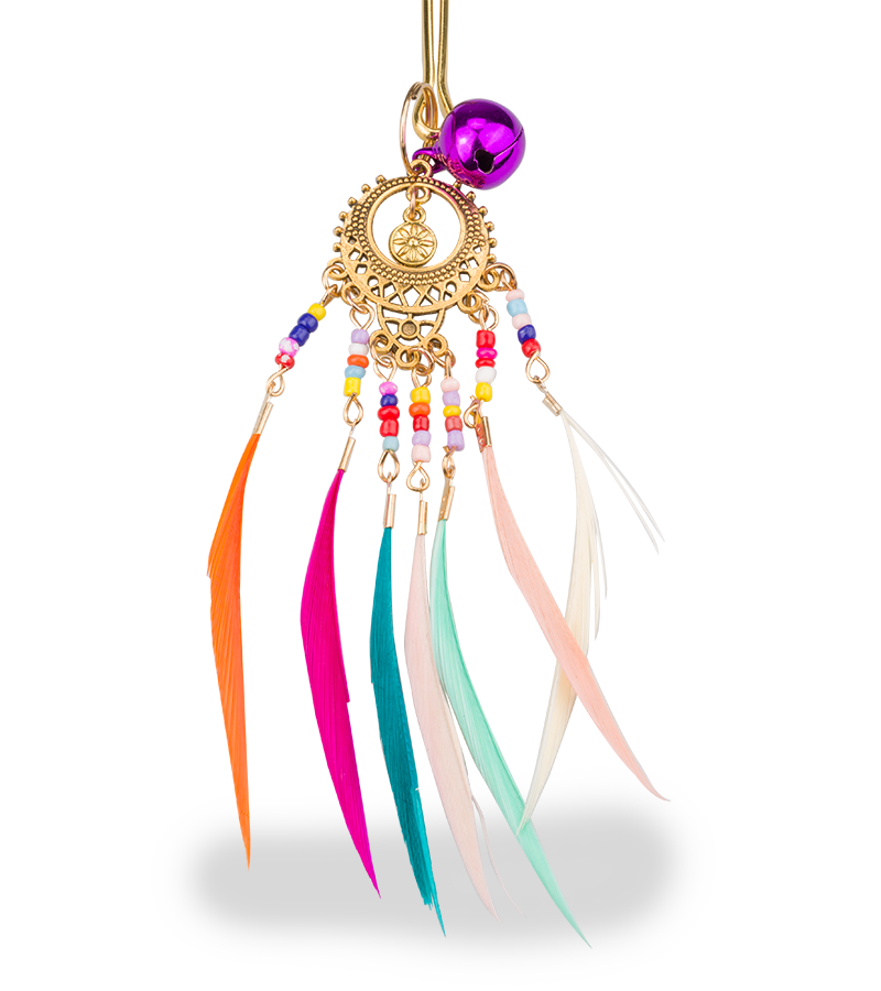 Nippelklemmen mit Glöckchen Rio