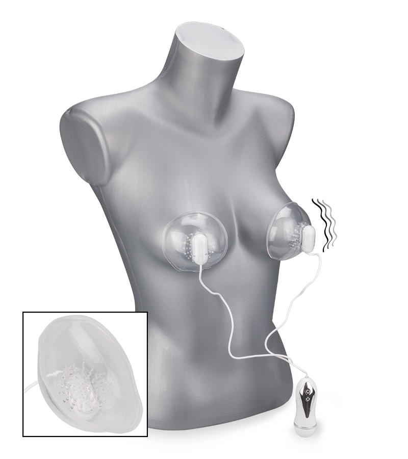 Nippelvibrator mit Fernsteuerung 12 Modi