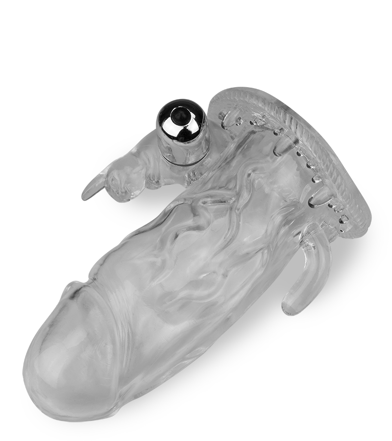 Penishülle Crystal Rabbit