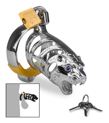 Peniskäfig im Design der chinesischen Astrologie Tiger