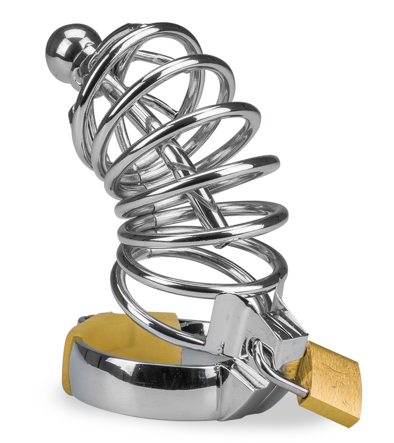 Peniskäfig mit Harnröhrenplug Delicious Chastity