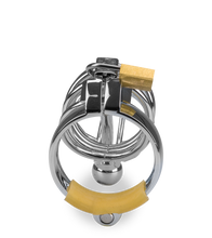 Laden Sie das Bild in den Galerie-Viewer, Peniskäfig mit Harnröhrenplug Delicious Chastity