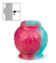 Laden Sie das Bild in den Galerie-Viewer, Penismanschette Wolf mit Knoten