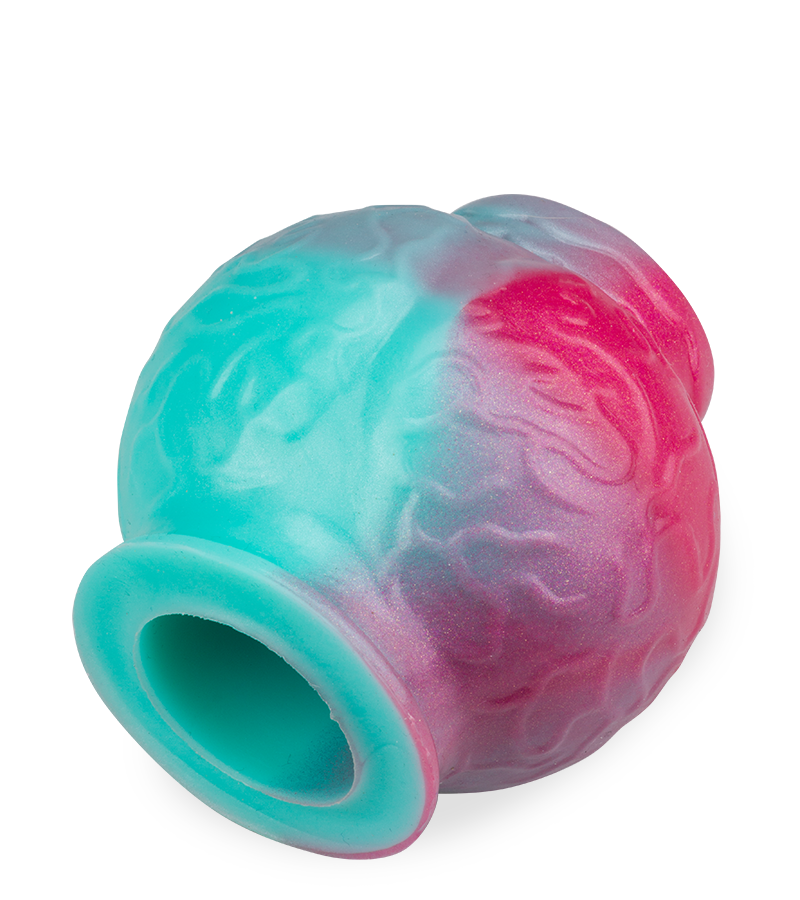 Penismanschette Wolf mit Knoten