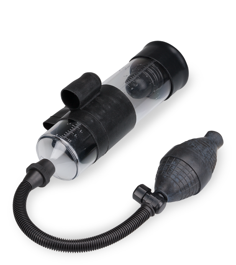 Penispumpe mit Vibrationsfunktion Plus