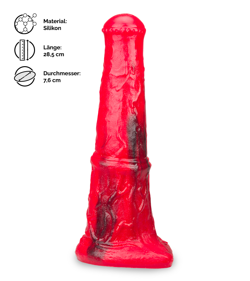 Pferdedildo mit großem Durchmesser