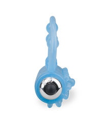 Laden Sie das Bild in den Galerie-Viewer, Phosphoreszierender Doppel-Cockring mit Vibration Lumino