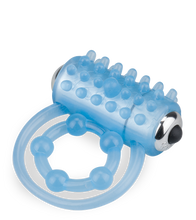 Laden Sie das Bild in den Galerie-Viewer, Phosphoreszierender Doppel-Cockring mit Vibration Lumino