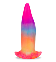 Laden Sie das Bild in den Galerie-Viewer, Phosphoreszierender Saugnapf-Dildo aus Silikon Zunge