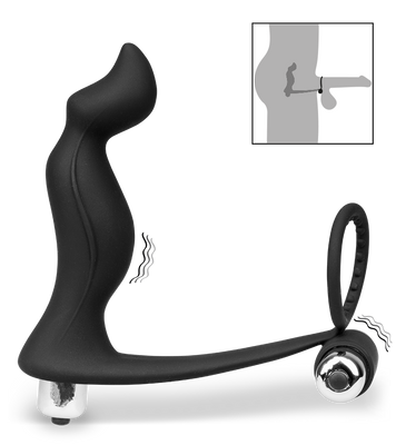 Prostata-Massagegerät mit Vibro-Ring Sprint