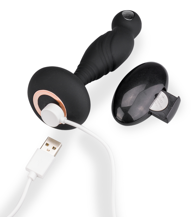 Prostata-Stimulator mit Vibration und Reizstrom Venezia