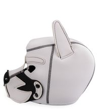 Laden Sie das Bild in den Galerie-Viewer, Puppy-Play-Hundemaske aus Neopren mit Schnurrhaaren