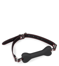 Laden Sie das Bild in den Galerie-Viewer, Puppy-Play-Knebel Knochen aus Silikon 12,3 cm