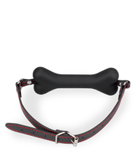 Laden Sie das Bild in den Galerie-Viewer, Puppy-Play-Knebel Knochen aus Silikon 12,3 cm