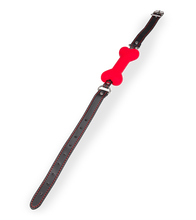 Laden Sie das Bild in den Galerie-Viewer, Puppy-Play-Knebel Knochen aus Silikon 12,3 cm