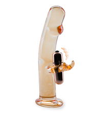 Laden Sie das Bild in den Galerie-Viewer, Rabbit-Vibrator aus Glas Mr Pleasure